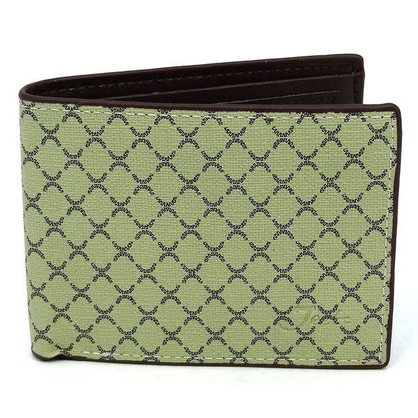 Jeetz Monogram Bi-fold Mens Wallet