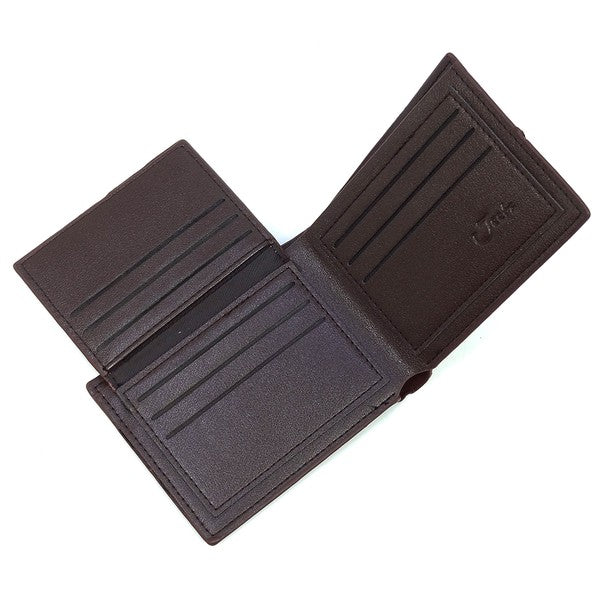 Jeetz Monogram Bi-fold Mens Wallet