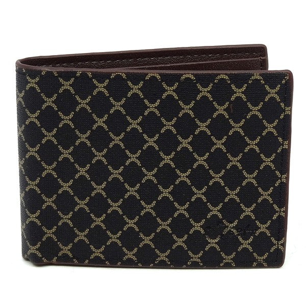 Jeetz Monogram Bi-fold Mens Wallet