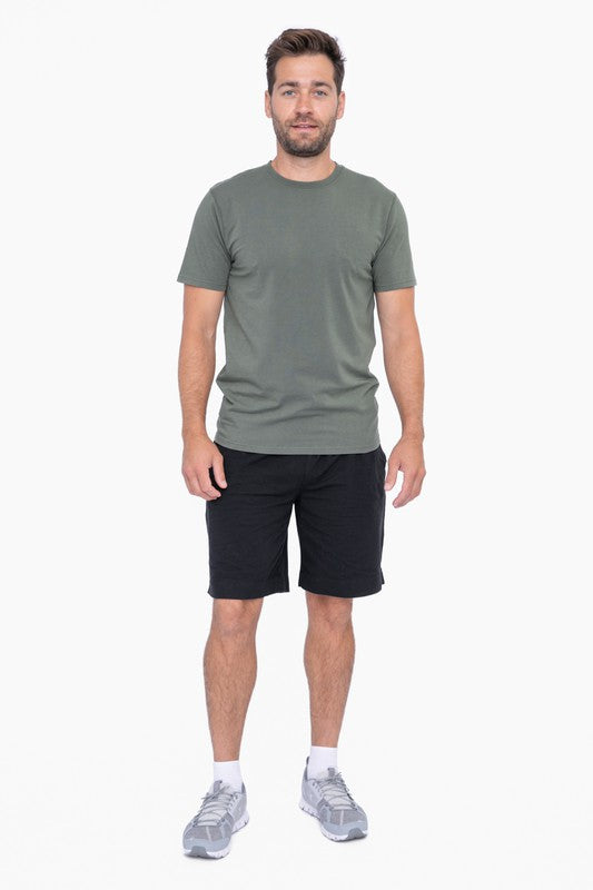 Pima Cotton Blend Short Sleeve Tee