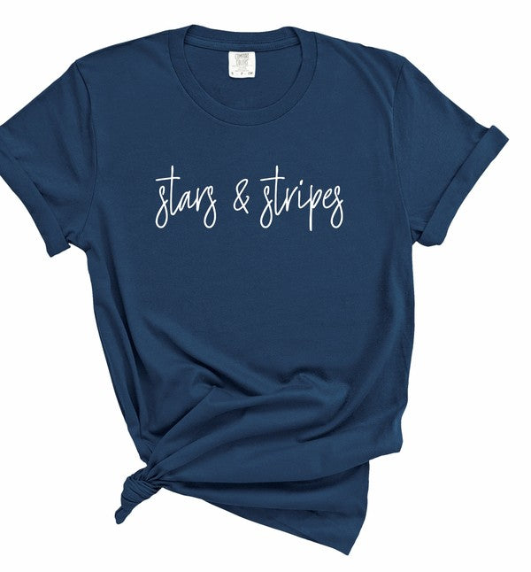 Stars and Stripes Comfort Color Tee