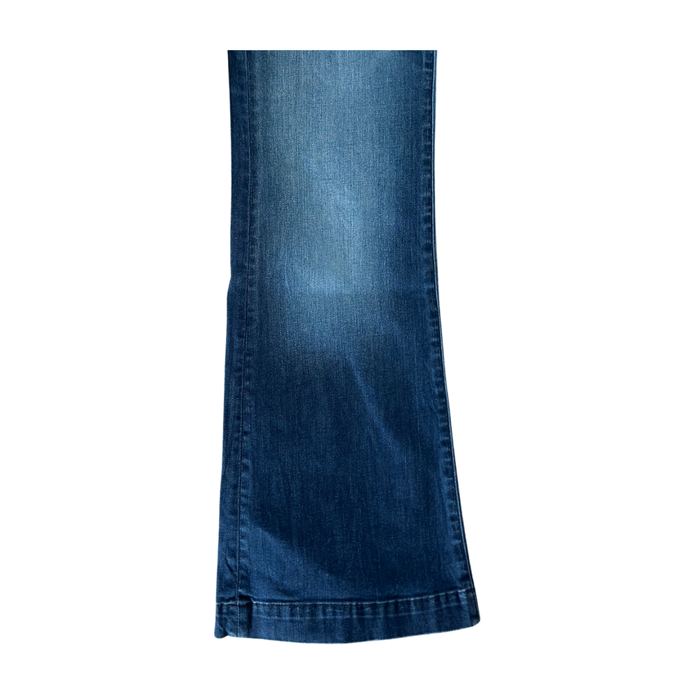 7FAM Dojo Tailorless Jeans In Lake Blue - Style #7U15S44A