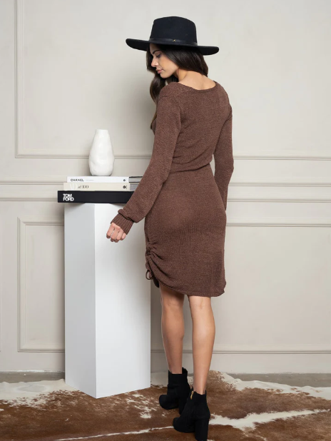 Megan Knitted Sweater Midi Dress