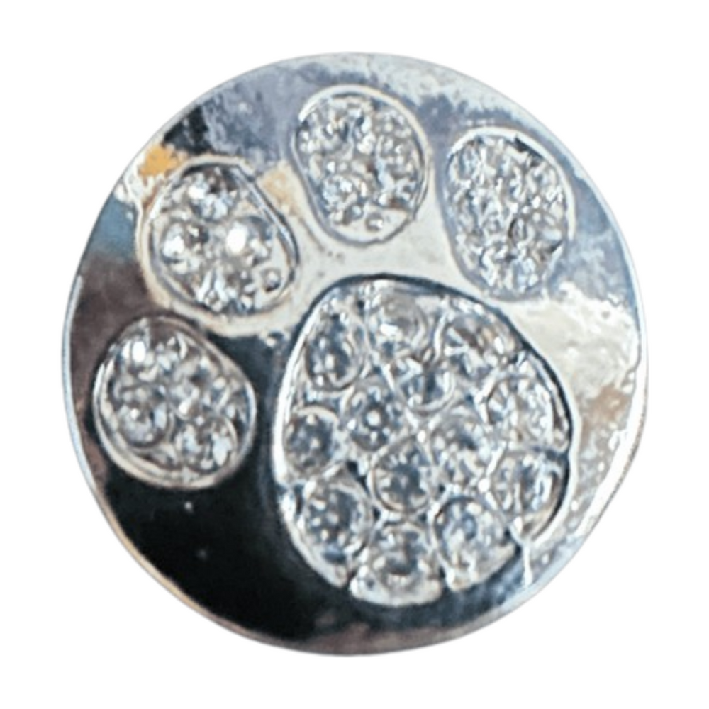 AlleBee's Paw Print Button Snap